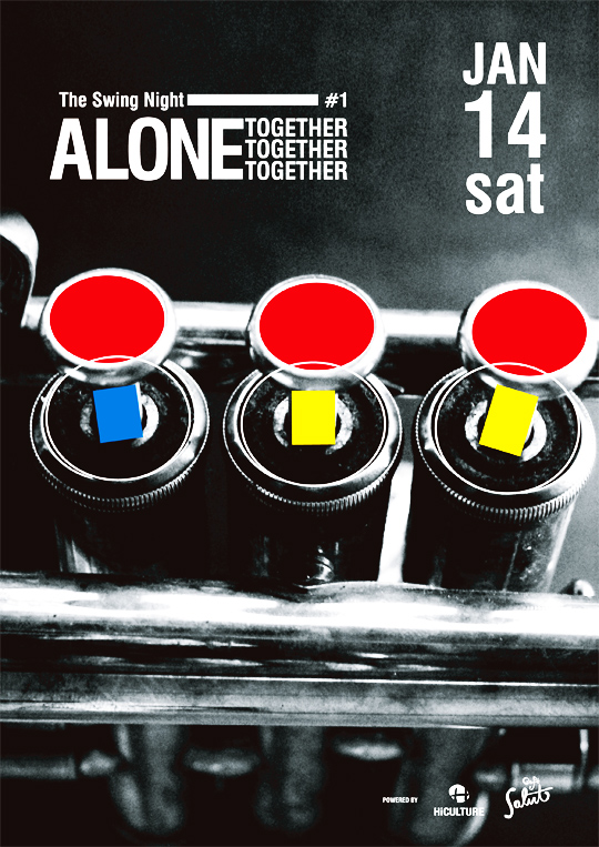 ジャズライブイベントポスター