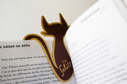 銀箔押し・ショップカードデザイン